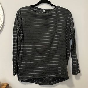 Lululemon Striped long sleeve top XS